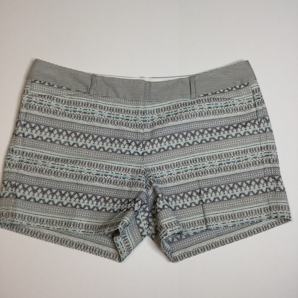 The Limited blue textured shorts